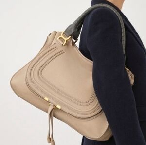 Chloe 2024 Large Marcie Shoulder Bag
